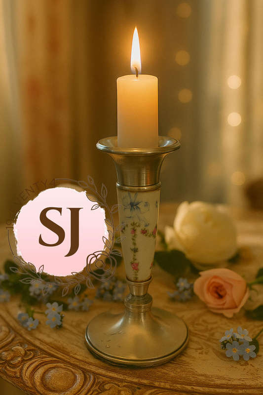 Birmingham Silver Candle Holder   |  Light a Flame from Another Time  |