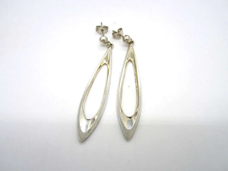 Vintage 1960's Poul Warmind #31 Denmark Sterling Silver earings | 23 |
