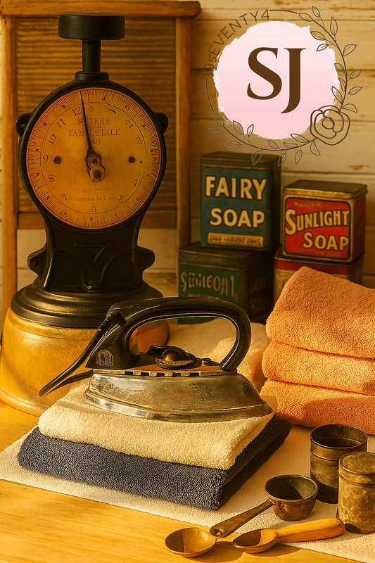 VINTAGE SALTER FAMILY SCALES | CAST IRON | BRASS |  NO BOWL |