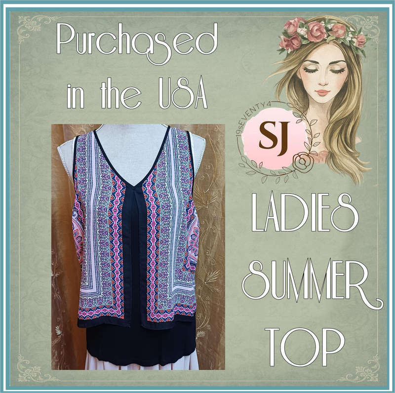 LADIES SUMMER TOP