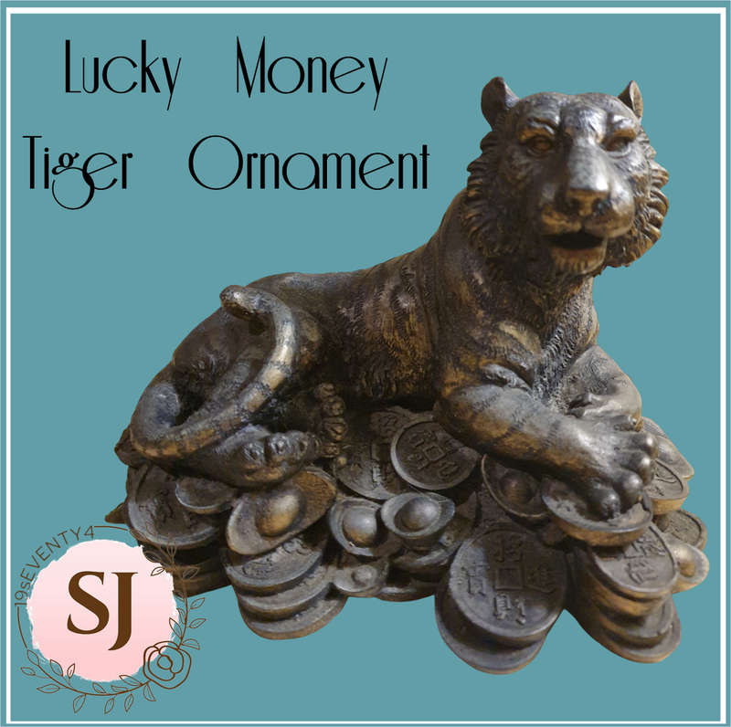 Lucky Money Tiger Ornament