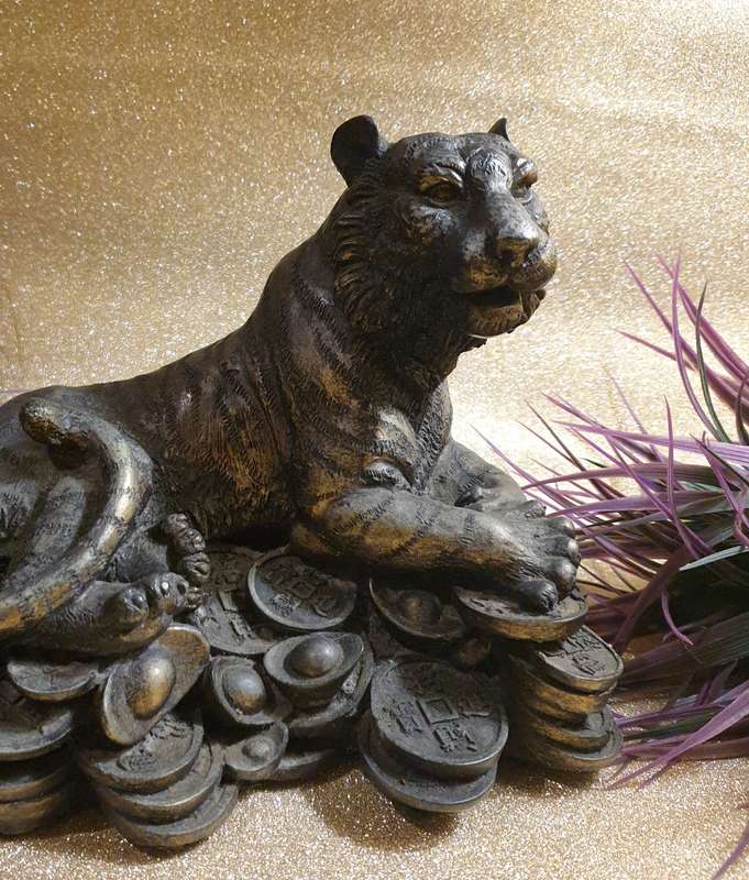 Lucky Money Tiger Ornament