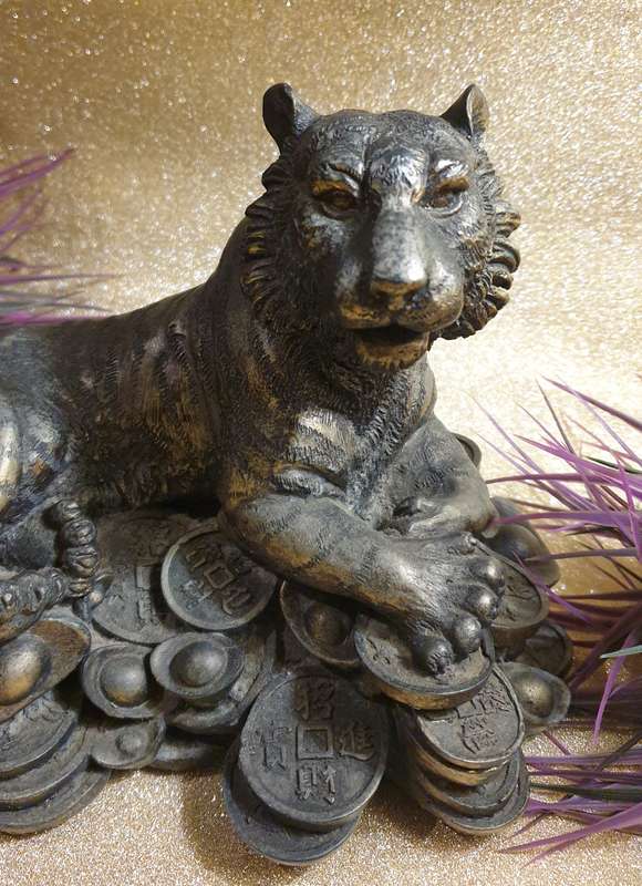 Lucky Money Tiger Ornament