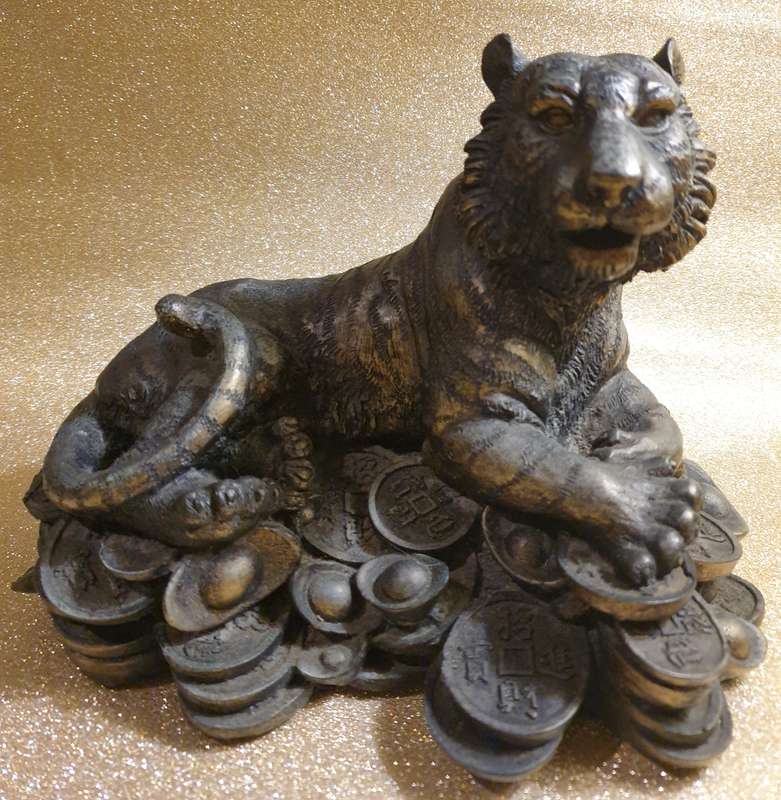 Lucky Money Tiger Ornament