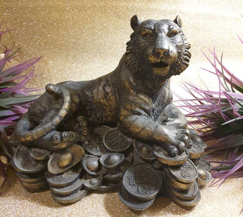 Lucky Money Tiger Ornament