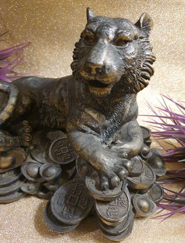 Lucky Money Tiger Ornament