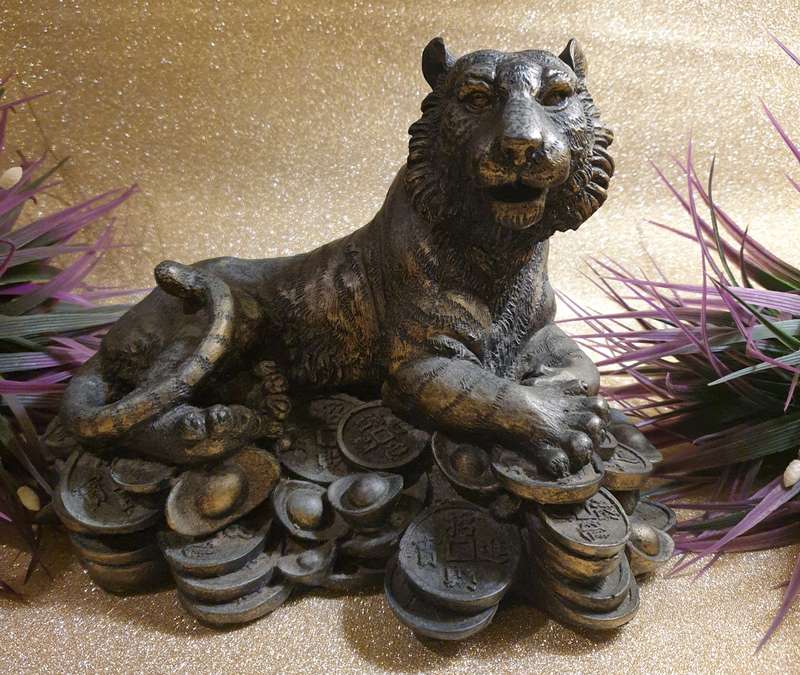 Lucky Money Tiger Ornament
