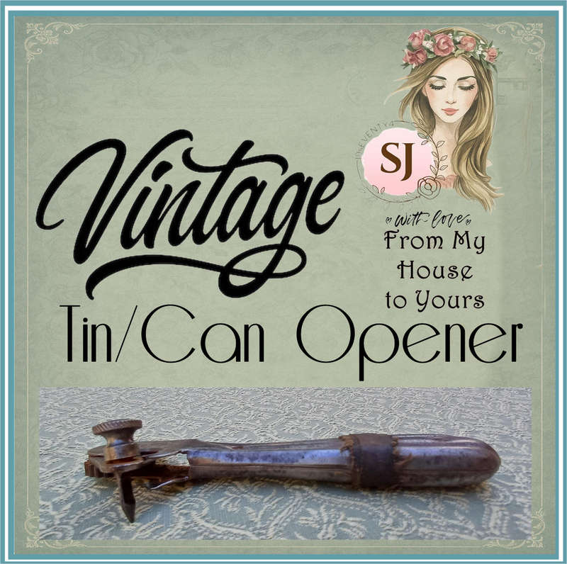 Vintage Tin/Can Opener  15 cm  Possibly Antique