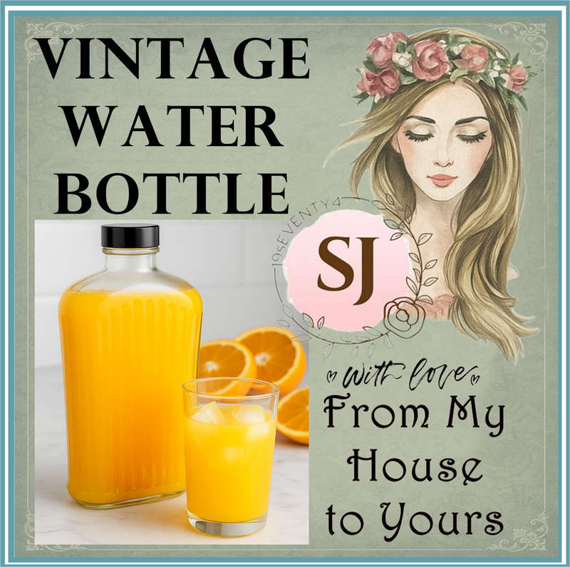 Vintage Water Bottle