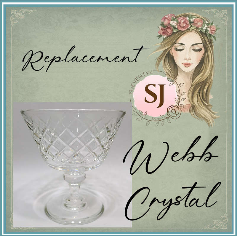 Crystal Glass | Replacement Glass | Webb Crystal |