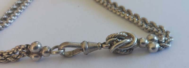 Amazing antique Silver & yellow jade foo dog bracelet circa 1910,   16.4g