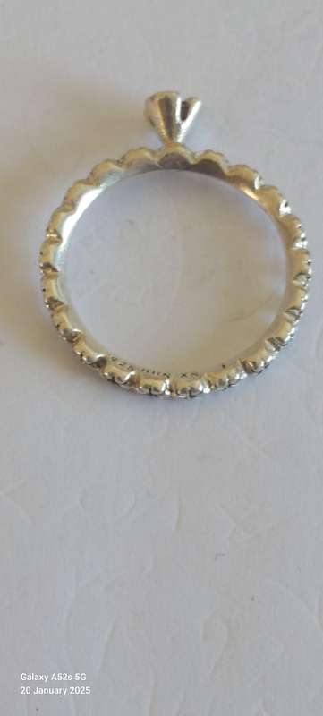 Vintage Denmark Hans Hendrik Nygaard sterling silver ring 1.8g