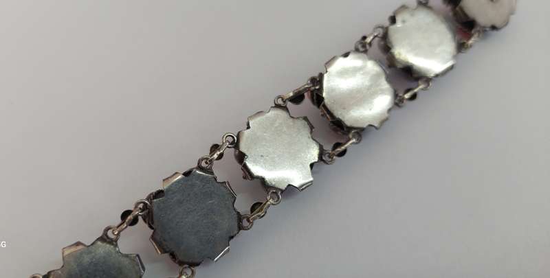 Exquisite Rare! 19th century Italian 800 Etruscan silver & coral bracelet 38.6g Value R6500
