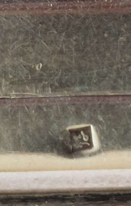Very rare!! Egyptian hallmarked sterling silver pillbox, stunning detail 22.7g value R1500