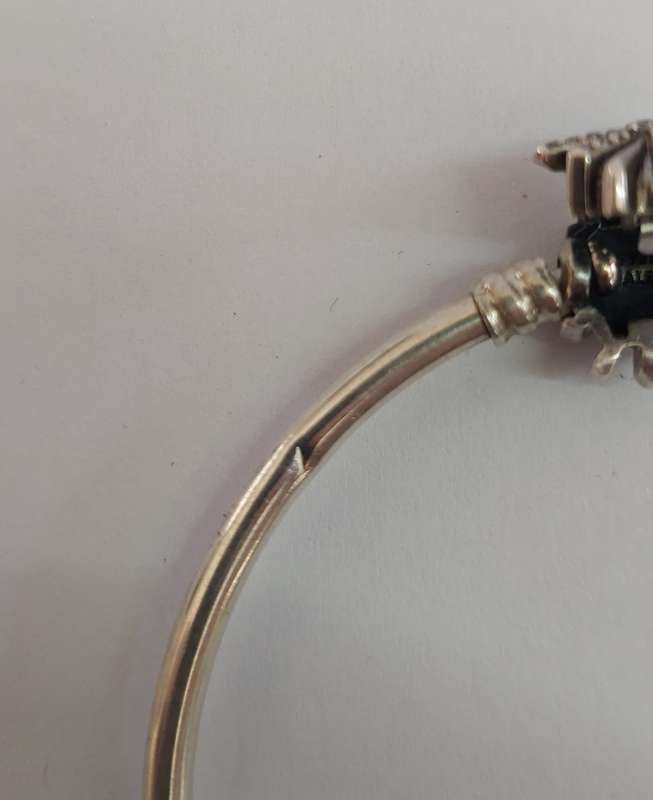 Wow!! Pandora limited edition fireworks charm bangle 10.1g