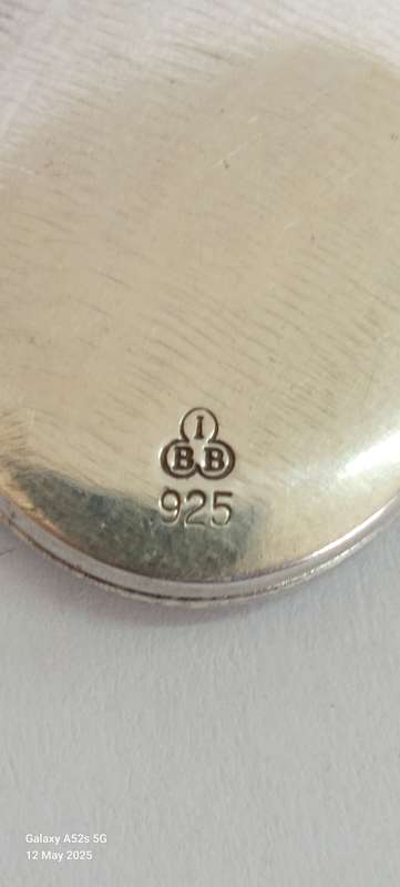 Wow!! International Bullion & Metal Brokers sterling silver family tree locket 4.9g