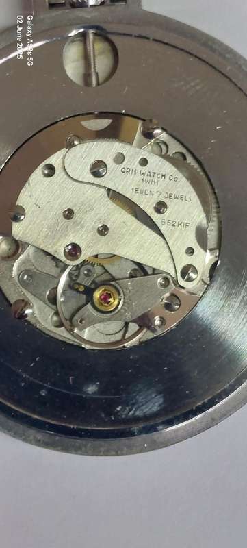 WOW!! Vintage 1950's Oris 7 jewels pocket watch 100% working!! Value R2500