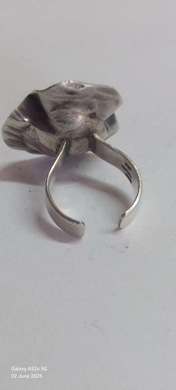 Rare!! Designer Jens Peter's Clausen Iceland sterling silver ring 9.2g Value R2500
