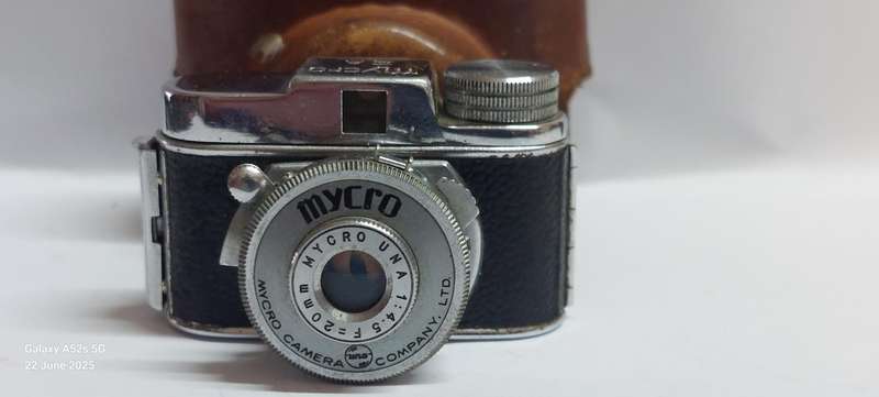 Rare!! WW2 Japanese Mycro II A miniature spy camera 100% working Value R3000