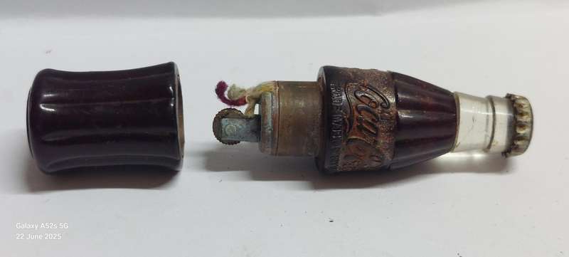 Rare!! Vintage Coca cola bottle fuel lighter Wow!!