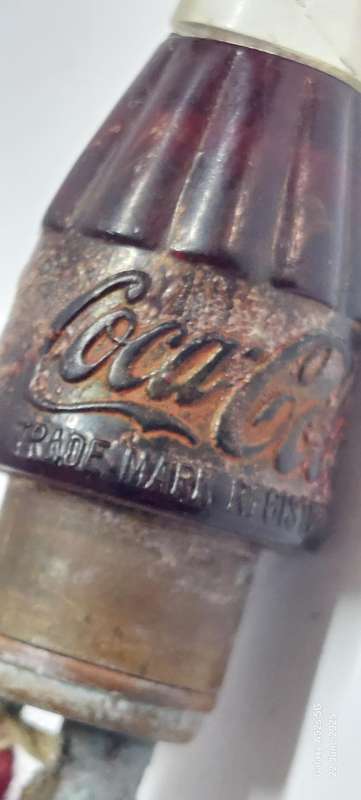 Rare!! Vintage Coca cola bottle fuel lighter Wow!!