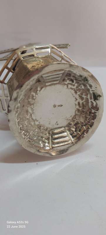 Very Rare!! 19th century Dutch silver windmill spice box circa 1890's 35.7g Value R3500