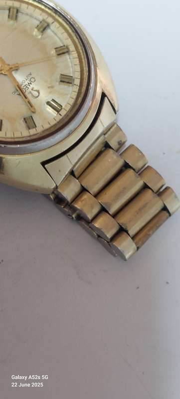 Wow!! Omega Seamaster Cosmic 2000 automatic gold plated watch Working Value R12500