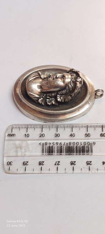 Rare!! Large 999 silver Henryk Winograd pendant 37g Value R6000