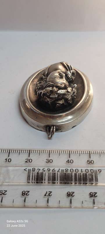 Rare!! Large 999 silver Henryk Winograd pendant 37g Value R6000