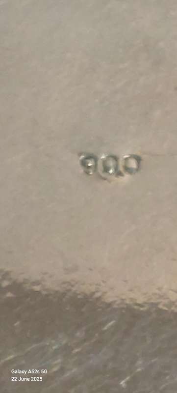 Rare!! Vintage 900 silver Yemeni Aqeeq agate prayer stone pill box 43.7g WOW!!