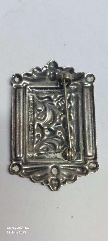 Wow!! Rare 1930's Candida sterling silver brooch 6.0g