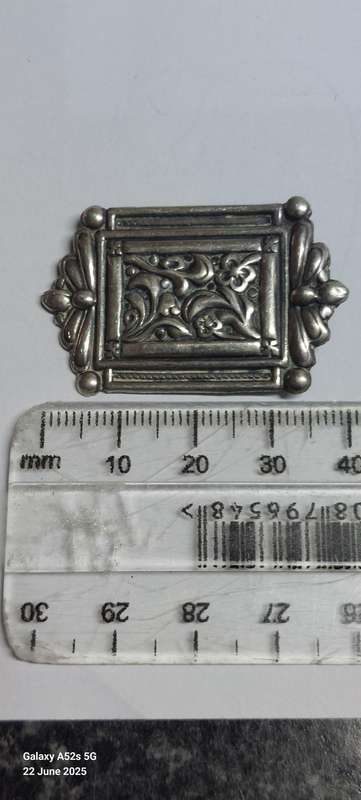 Wow!! Rare 1930's Candida sterling silver brooch 6.0g