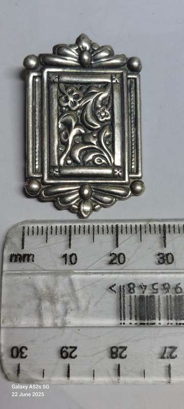 Wow!! Rare 1930's Candida sterling silver brooch 6.0g