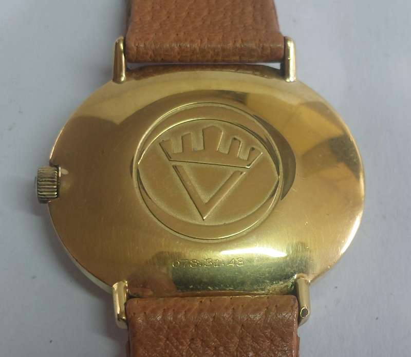 Amazing!! Vintage Fortis Skylark automatic gold plated watch 100% working