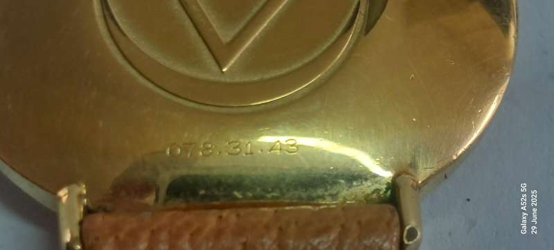 Amazing!! Vintage Fortis Skylark automatic gold plated watch 100% working