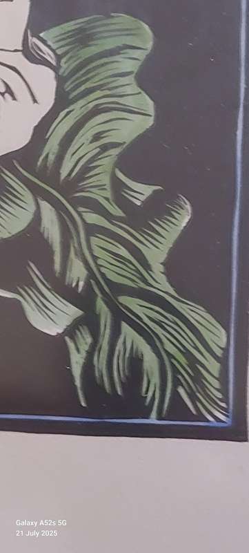 Amazing Gregoire Boonzaier Lillie's Linocut dated '78 Value R4500