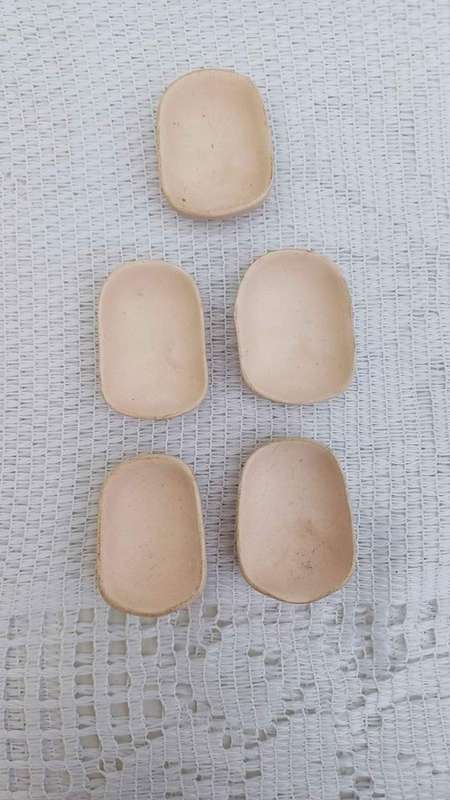Vintage Miniature Porcelain Doll Faces