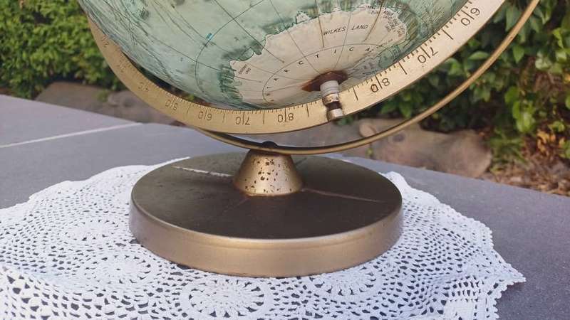 Vintage Replogle World Ocean Series Raised Relief 12 Inches diameter Globe