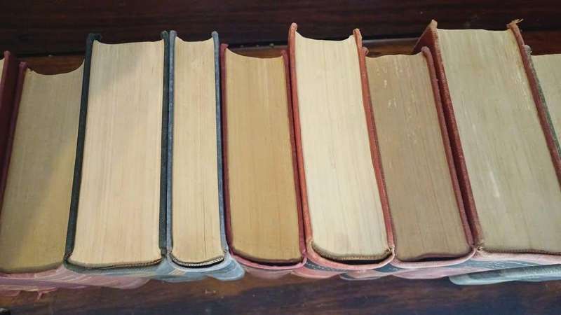 Collection of 19 vintage medical books ex University of Pretoria Library - 1930s to 1960s.