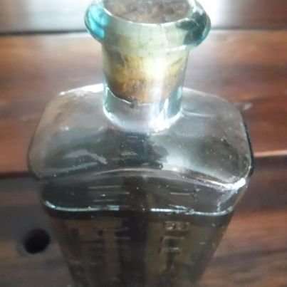 MID CENTURY FOLK ART IN A BOTTLE: THE DEPICTION OF CALVARY (GOLGOTHA)