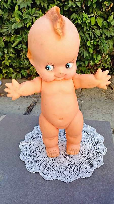 Large Collectable Vintage Kewpie Doll with Wings - 50cm tall