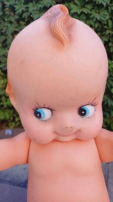 Large Collectable Vintage Kewpie Doll with Wings - 50cm tall