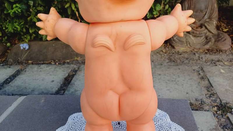 Large Collectable Vintage Kewpie Doll with Wings - 50cm tall