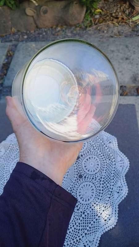 1970s Vintage Pyrex Glass storage Container & Lid. Spice Of Life