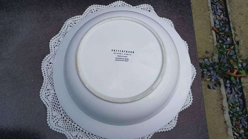 Ceramic Pottery Barn Catch of The Day Bar & Grill Resort Wisconsin W1 Pasta Bowl
