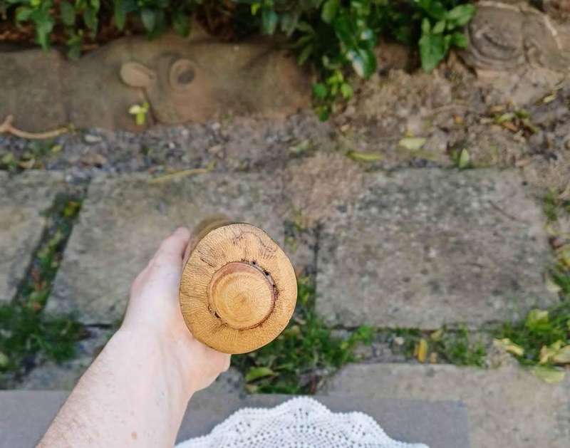 Vintage Wooden Rainmaker