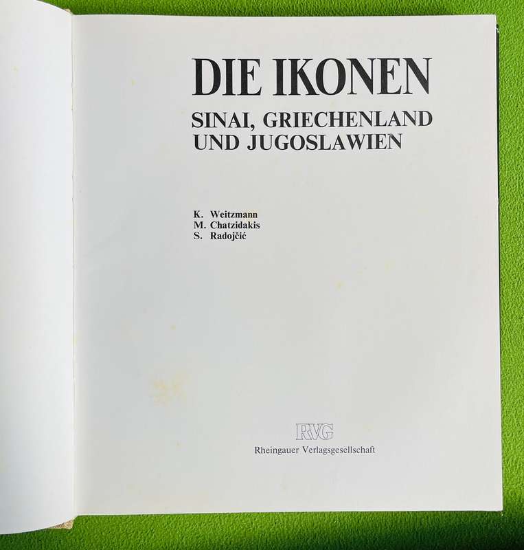 Die Ikonen - Sinai, Griechenland und Jugoslawien