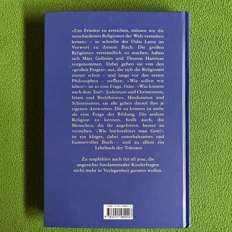 Wie buchstabiert man Gott?