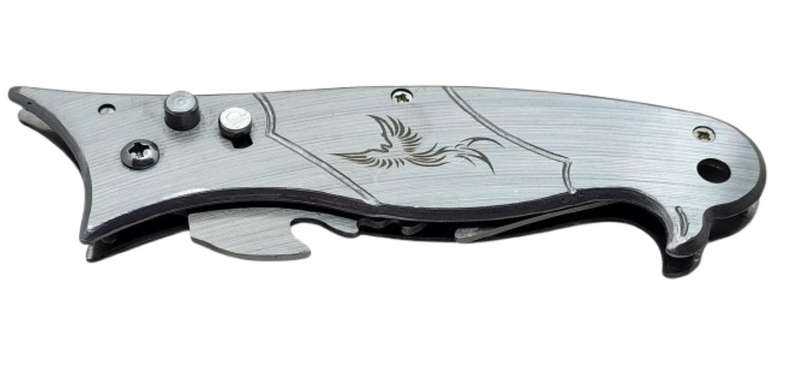 Side Opening Spring Action Flick Knife