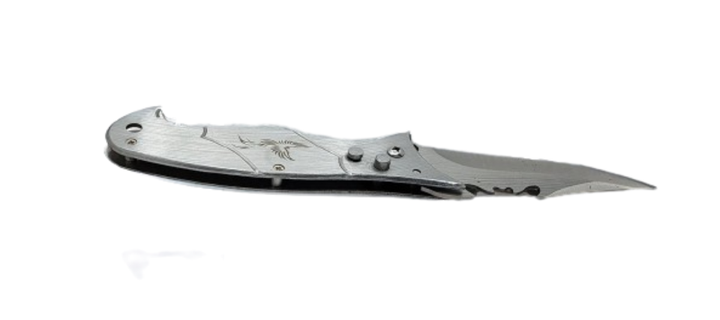 Side Opening Spring Action Flick Knife